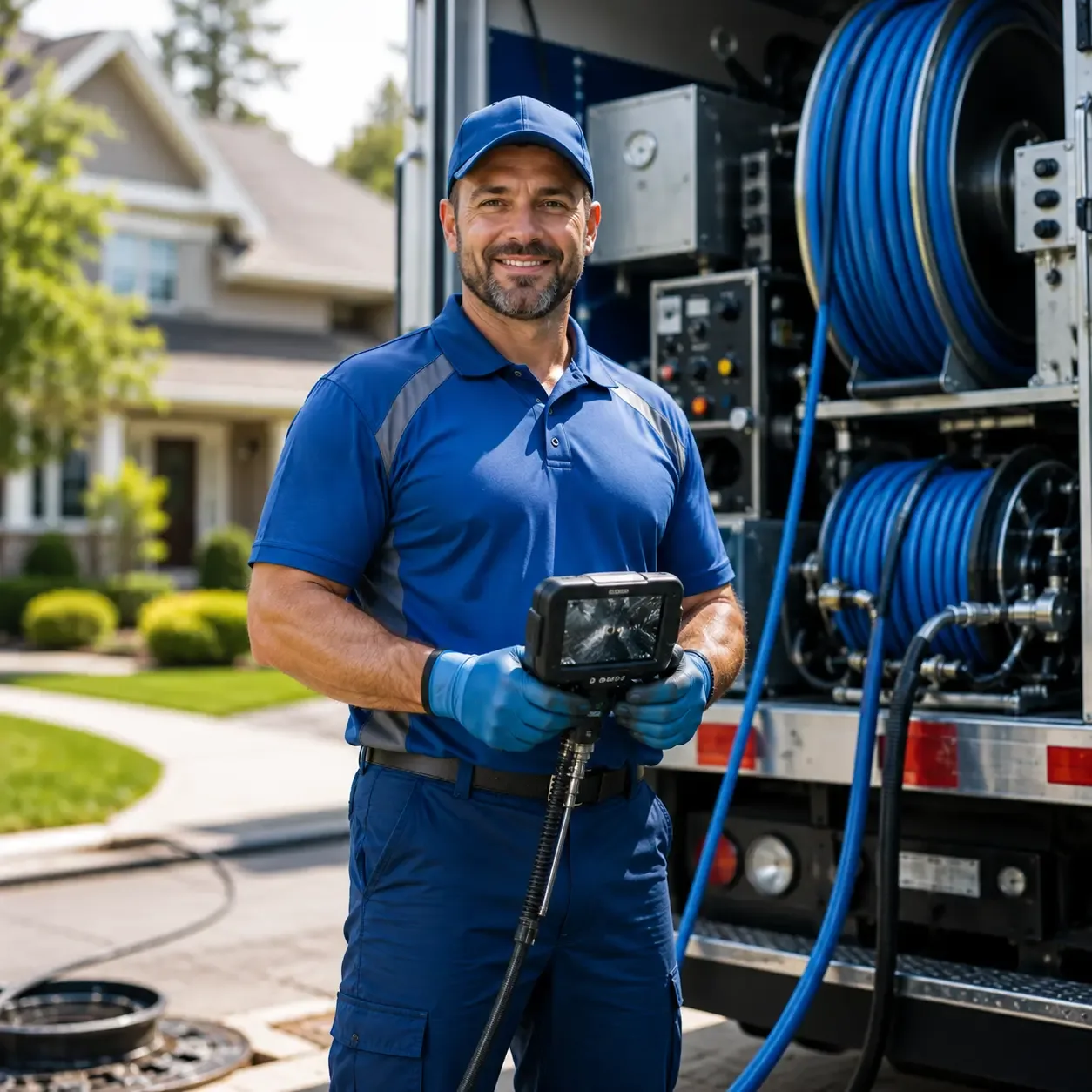 Local outdoor drain cleaning specialists in Bay City, MI